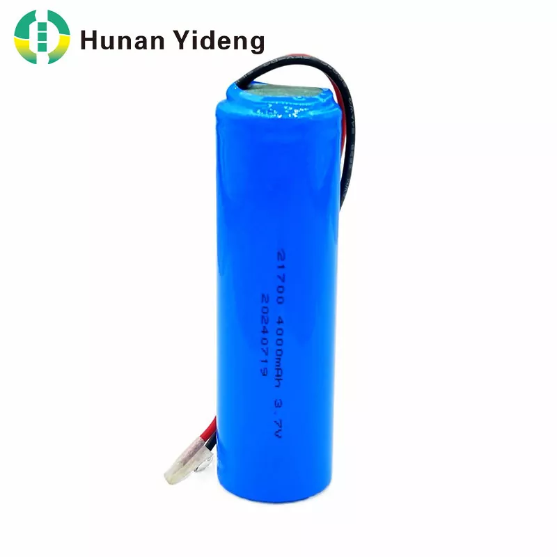 21700 3.7V 4000mAh təkrar doldurulan maye batareya uzun dövr