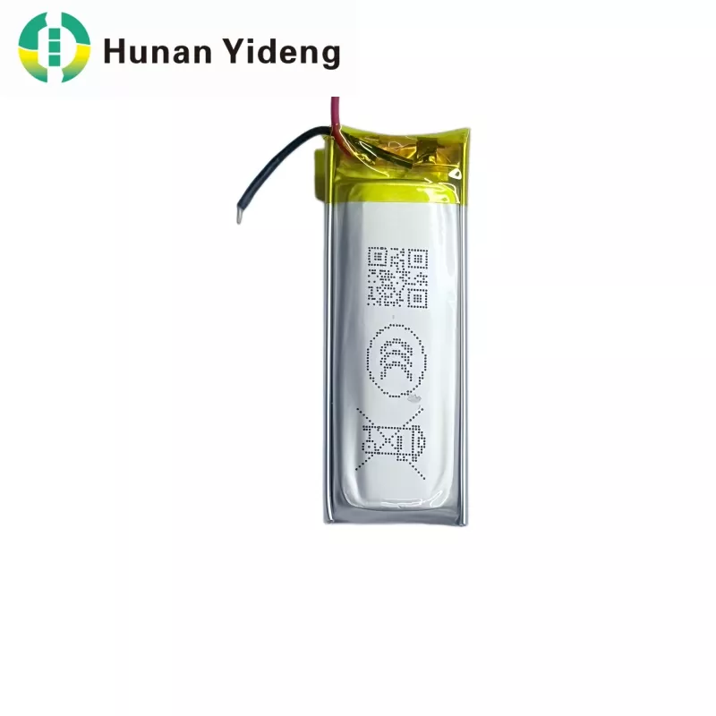 Geyinilə bilən tibbi cihazlar üçün 3,7V 500mAh 751540 Litium Polimer Batareya