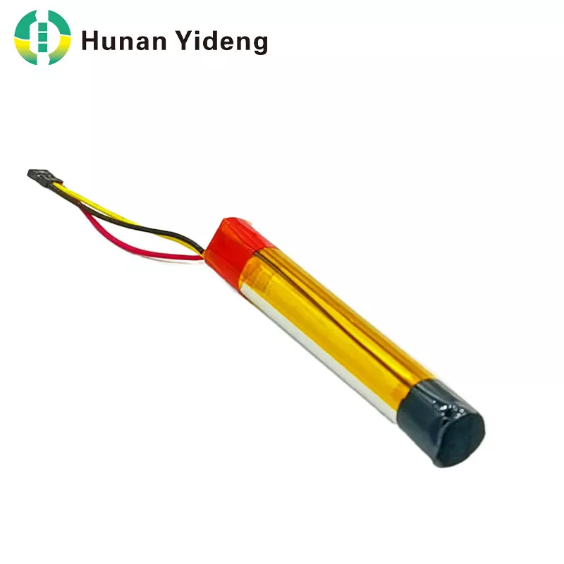 75500 3.7V 220mAh Kiçik Silindrik Litium İon Təkrar Doldurulan Batareyalar