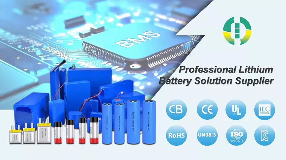 3.7V Prismatic Polymer Battery Pack for Bluetooth Earbuds and Smart Rings