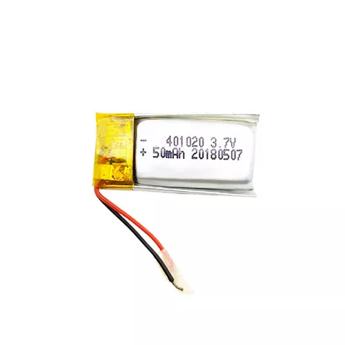 401020 3.7v 500mAh Lithium Polymer Battery
